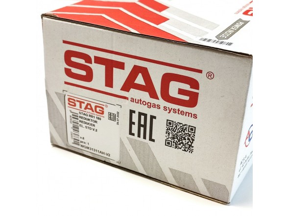 Редуктор Stag R01 180 л.с. с клапаном газа