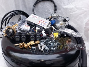  Комплект ГБО 4 на TSI/FSI Stag DPI 400/Tomasetto AT 13 XP/AEB + балон новий 42л.