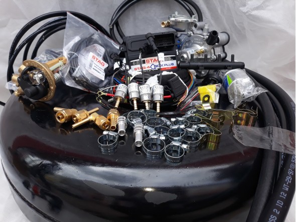 Комплект ГБО 4 Stag 4 Q-Next Plus c Obd (Led-600 Vip)/ред.Tomasetto Nordic/Magic FX + баллон 42л. Комплект ГБО 4 Stag 4 Q-Next Plus c Obd (Led-600 Vip)/ред.Tomasetto Nordic/Magic FX + баллон 42л.