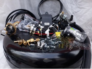 Комплект ГБО 4 Kme Nevo Sky Jet/ред.Stag r02/Magic FX + балон 42л.