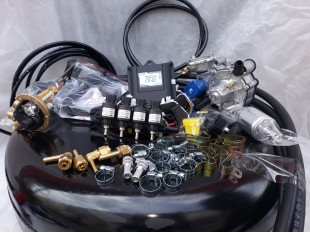 Комплект ГБО 4 Lpg Tech One/ред.Tomasetto Nordic/Hana + баллон 42л.