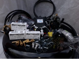 Комплект ГБО 4 Lpg Tech One/ред.Stag r02/Barracuda + баллон 42л.