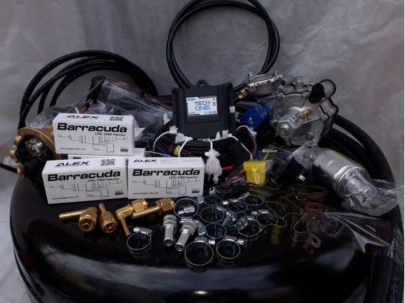 Комплект ГБО 4 Lpg Tech One/ред.Tomasetto Nordic/Barracuda + балон 42л. Комплект ГБО 4 Lpg Tech One/ред.Tomasetto Nordic/Barracuda + балон 42л.