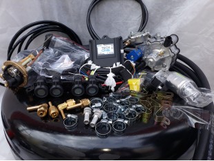 Комплект ГБО 4 Lpg Tech One/ред.Tomasetto Nordic/AEB + баллон 42л.
