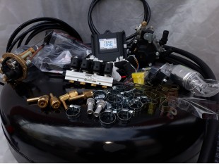 Комплект ГБО 4 Lpg Tech One/ред.Stag r02/Stag w01 + баллон 42л.