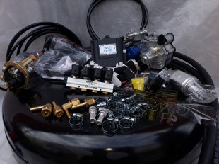 Комплект ГБО 4 Lpg Tech One/ред.Tomasetto Nordic/Stag w01 + балон 42л.