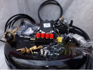 Комплект ГБО 4 Lpg Tech One/ред.Stag r02/Valtek + баллон 42л.