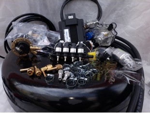 Комплект ГБО 4 Lpg Tech 204/ред.Tomasetto Nordic/Hana + баллон 42л.