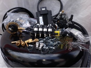 Комплект ГБО 4 Lpg Tech 204/ред.Stag r02/Hana + балон 42л.