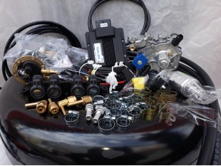 Комплект ГБО 4 Lpg Tech 204/ред.Tomasetto Nordic/AEB + баллон 42л.