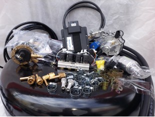 Комплект ГБО 4 Lpg Tech 204/ред.Tomasetto Nordic/Stag w01 + баллон 42л.