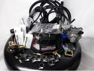 Комплект ГБО 4 Stag Q-Box PLUS/ред.Tomasetto Nordic/Barracuda + балон 42л.